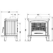 Poêle à bois - NORIK 6kw