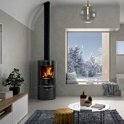 Poêle à bois Deville - EGUZKI - 8kw