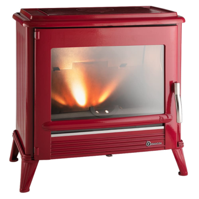 Poêle à bois Invicta - MODENA 10kw (rouge)