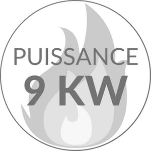 Poeles  bois puissance 10 kW