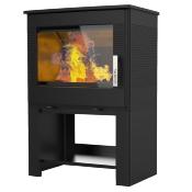 Poêle à bois étanche et raccordable - ODELYA 8.7kw