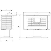 Poêle à bois - ANTAYA 12kw