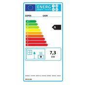 Poêle à bois étanche & raccordable - GABY 7.3kw