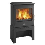 Poêle à bois Godin - SERIS 5kw sur Bûcher