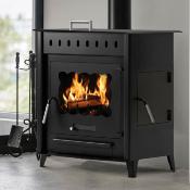 Poêle à bois avec four - SARA 12kw