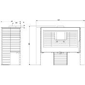 Poêle à bois - ITAYA 12kw