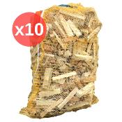 Bois d'Allumage 40L - Pack 10 sacs
