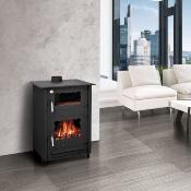 Poêle à bois avec four - ROSA 13kw