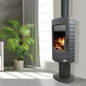 Poêle à bois - EQUIRRE pied fixe 7.5kw