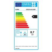 Poêle à bois étanche et raccordable - ODELYA 8.7kw